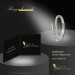 Silberdream GoldDream Gold Ring Gr.56 Line Zirkonia weiß 333er Weißgold GDR524J56 Sonderangebote