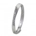 Silberdream GoldDream Gold Ring Gr.60 Swing Zirkonia weiß 333er Weißgold GDR523J60 Tiefpreis