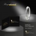 Silberdream GoldDream Gold Ring Gr.60 Swing Zirkonia weiß 333er Weißgold GDR523J60 Tiefpreis