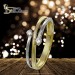 Silberdream GoldDream Gold Ring Boho zweifarbig Zirkonia Gr.56 333er Gold GDR532T56 Letzter Tag