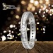 Silberdream GoldDream Gold Ring Gr.54 Zirkonia weiß 333er Weißgold GDR520J54 Sonderangebot der Fabrik