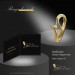 Silberdream GoldDream Gold Ring Wave Zirkonia Gr.54 333er Gelbgold GDR531Y54 Super Rabatt