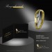 Silberdream GoldDream Gold Ring Welle Zirkonia weiß Gr.58 333er Gelbgold GDR510T58 Clearance-Verkauf