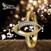 Silberdream GoldDream Gold Ring Leaf Gr.60 Zirkonia 333er Gelbgold GDR527Y60 Speichern exportieren