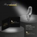 Silberdream GoldDream Gold Ring Welle Zirkonia weiß Gr.60 333er Weißgold GDR501J60 Fabrik Onlineshop