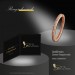 Silberdream GoldDream Gold Ring Zirkonia weiß Gr.54 333er Rosegold GDR504E54 Sonderangebot