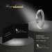 Silberdream GoldDream Gold Ring Gr.58 Twist 333er Weißgold GDR522J58 Exklusivangebot