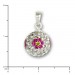 Silberdream SilberDream Glitzer Anhänger 925 Zirkonias Blume GSH301 Bis zu 50% Rabatt