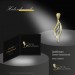Silberdream GoldDream Kettenanhänger Wellen Zirkonia 333 Gold Anhänger Echtschmuck GDH501Y Sonderangebot der Fabrik