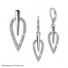 Silberdream SilberDream Ketten Anhänger Blatt Zirkonia weiß 925 Silber SDH403W Online