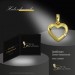 Silberdream GoldDream Kettenanhänger Herz Zirkonia 375 Gold Anhänger Echtschmuck GDH003Y im Angebot