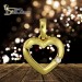 Silberdream GoldDream Kettenanhänger Herz Zirkonia 375 Gold Anhänger Echtschmuck GDH003Y im Angebot
